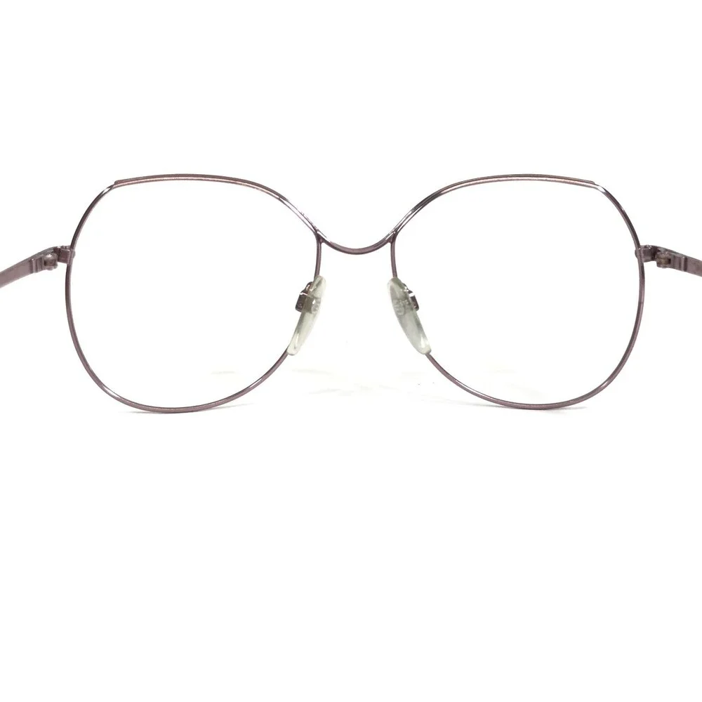 Vintage Silhouette Eyeglasses Frames M 6007 Pink Round Full Rim 56-16-130